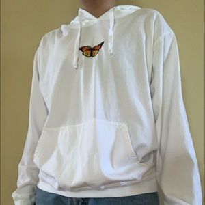 brandy melville butterfly hoodie
